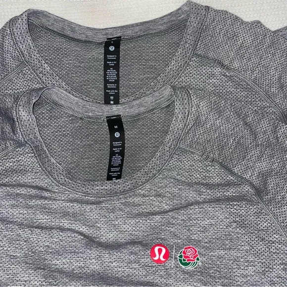 Mens Lululemon x Rose Bowl Gray Metal Vent SS 5K, MSRP $98 - Picture 10 of 10